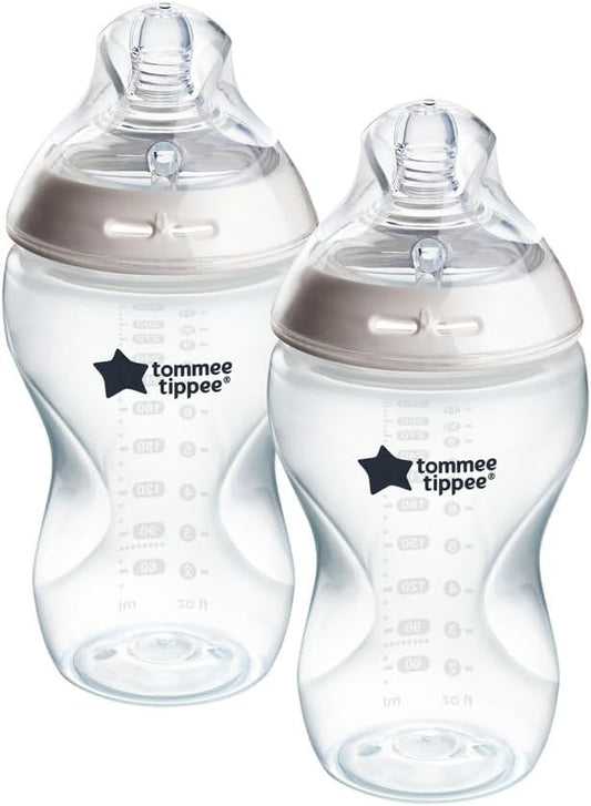 TOMMEE TIPPEE Natural Start μπιμπερό 340ml ANTI-COLIC 3+ μηνών