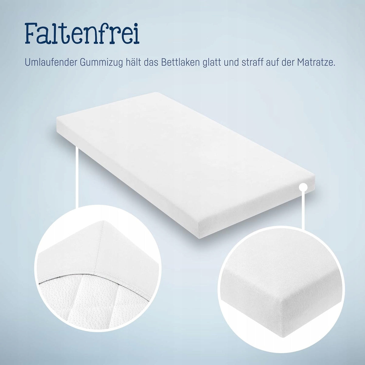 JULIUS ZOLLNER fitted sheet 70x140 60x120 x2