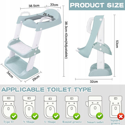 MUOIVG toilet seat cover with steps