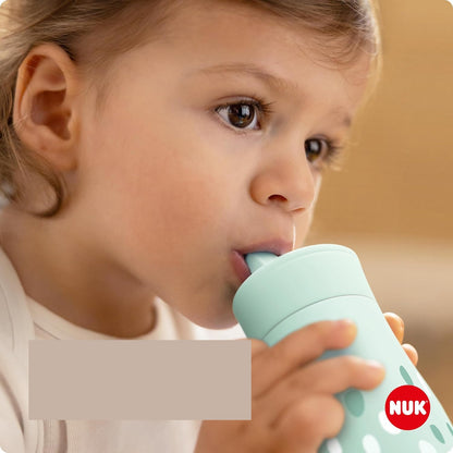 NUK Mini-Me Flip szívószálas és összecsukható szájrészű palack 450 ml, 12 hónapos kortól – termékfotó 5