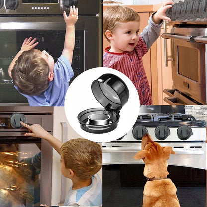 SUNJIE stove and oven knob safety lock