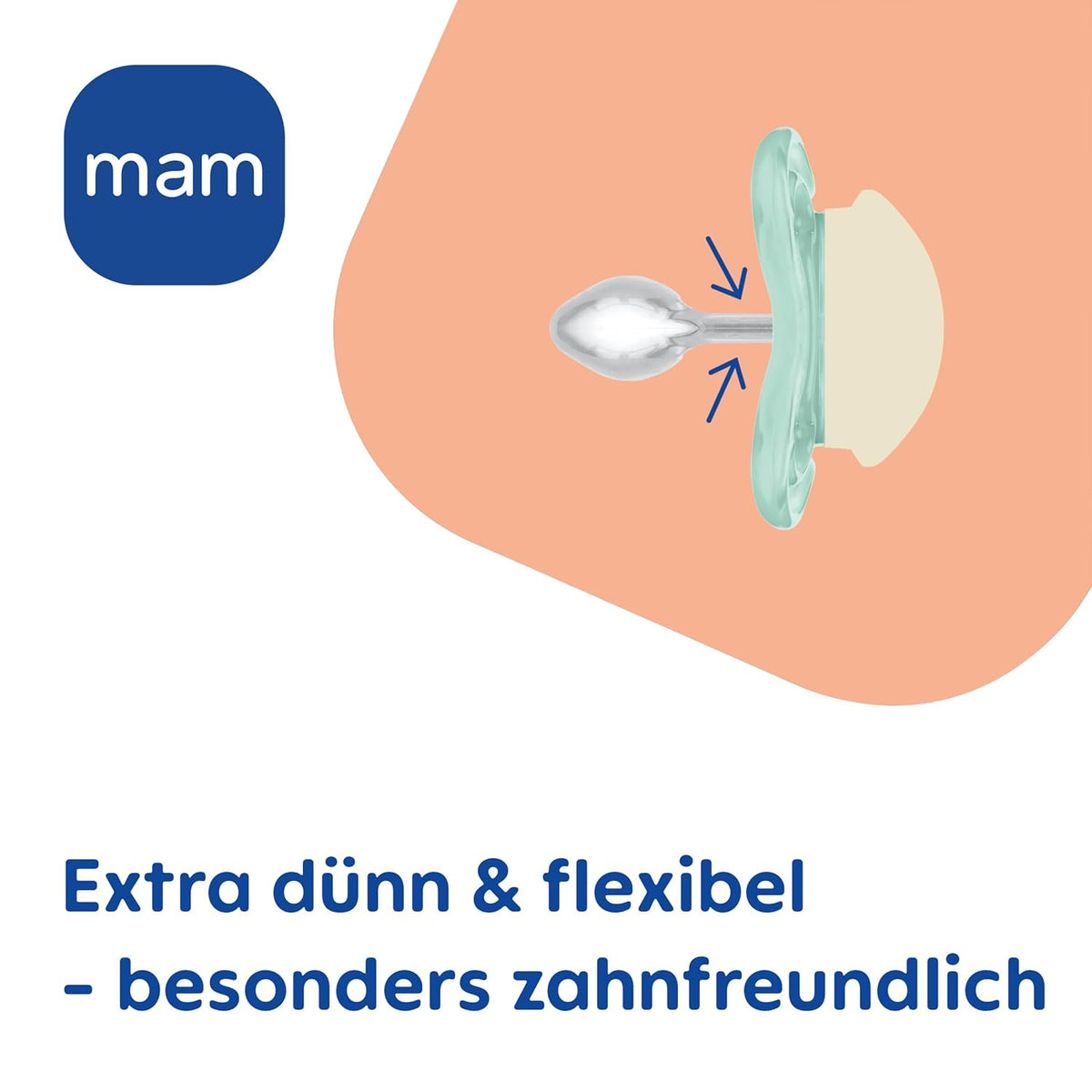 MAM Original silicone pacifier 6–16 months x4