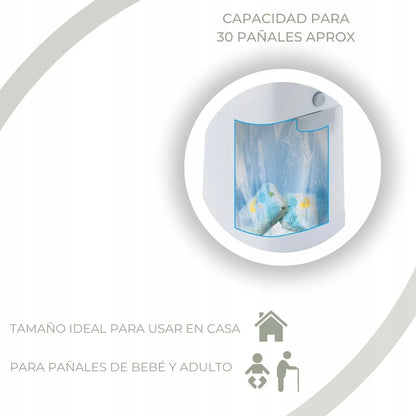 DIAPER CHAMP used diaper bin