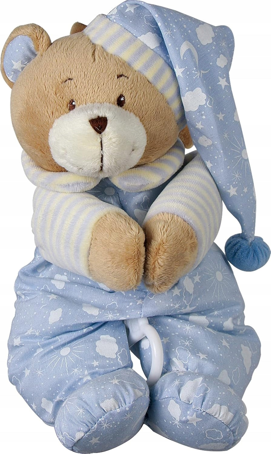 SMALL FOOT plyšová hračka s hracím strojkem MEDVĚD NILS 21 cm