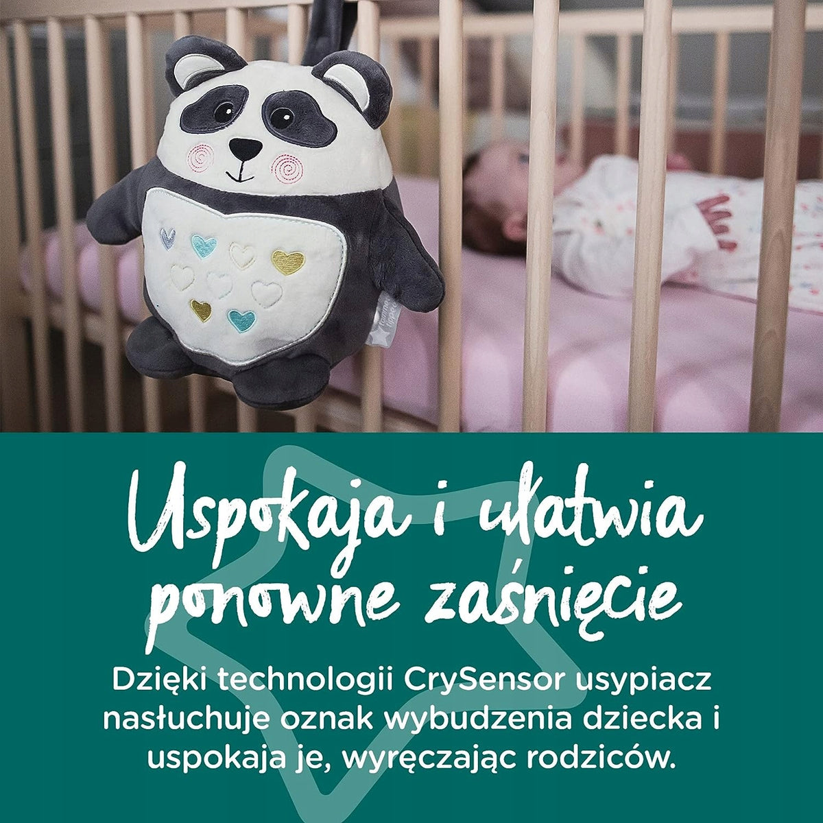 TOMMEE TIPPEE Pip the Panda MAZLÍČEK se zvukem BEZ SVĚTÝLKA