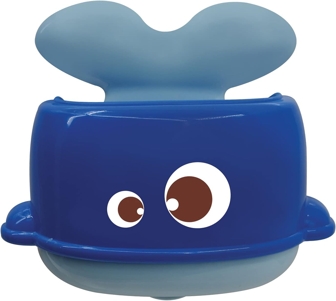 LUDI sada hraček do koupele 9 kusů + box s držadlem
