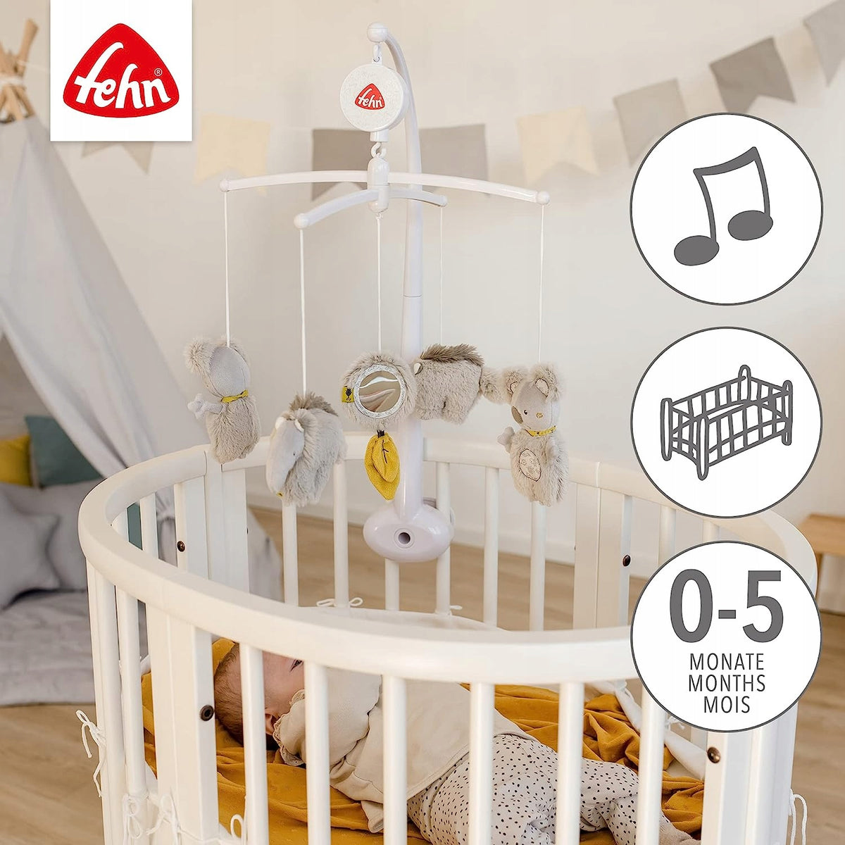 FEHN Australia crib mobile