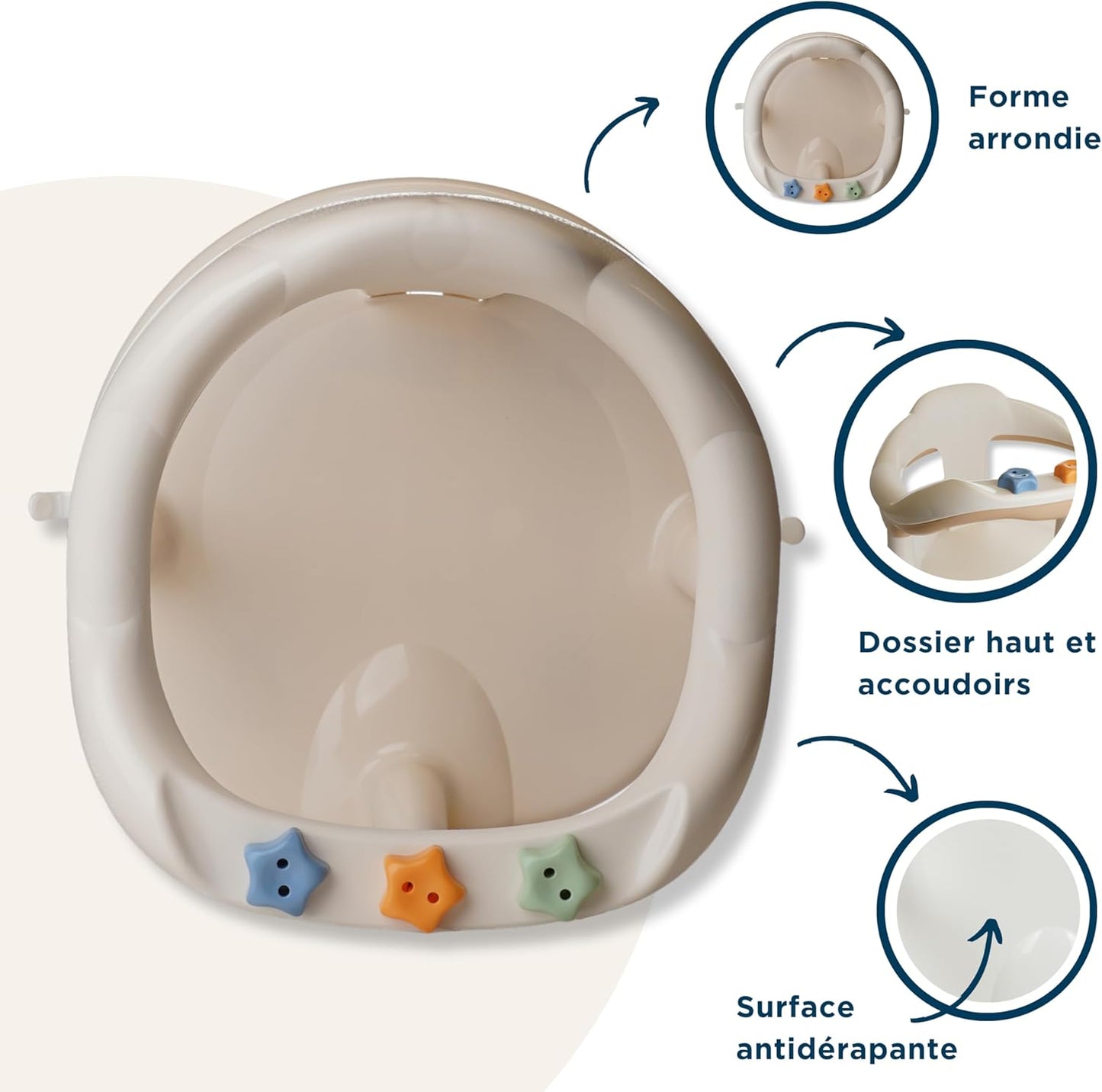 THERMOBABY krzesełko do kąpieli 6m+ – zdjęcie 3