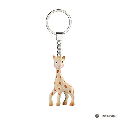 SOPHIE THE GIRAFFE teether set with key ring