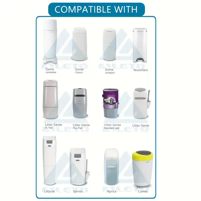 ALETO vložka fólie do tommee tippee angelcare litterlocker atd. x3