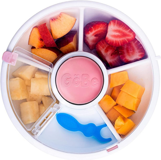 GOBE Snack Spinner otočný zásobník na svačiny 5 přihrádek 5,5 x 16 cm