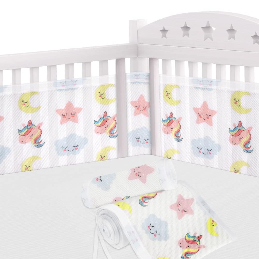 Mesh crib bumper 340x30 + 160x30