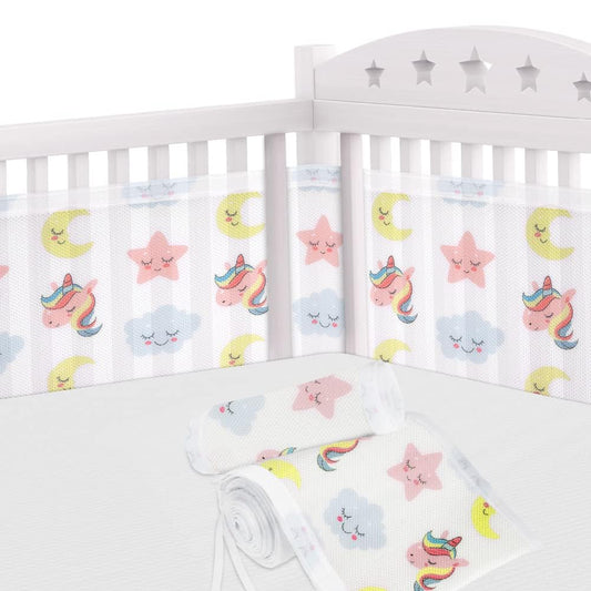 Mesh crib bumper 340x30 + 160x30