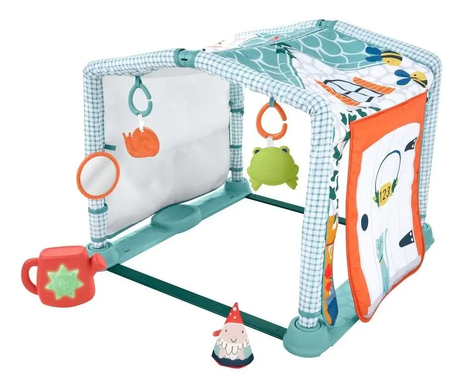 FISHER-PRICE hrací podložka 3v1 vzdělávací Domek Objevitele