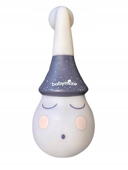 BABYMOOV Tweesty tragbare Nachtlampe, 7 Farben, 3 Melodien, 23 cm