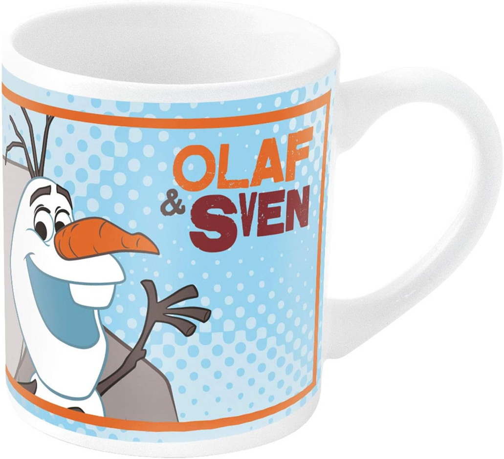 STOR Jégvarázs Olaf és Sven porcelánbögre, 200 ml, 8 éves kortól
