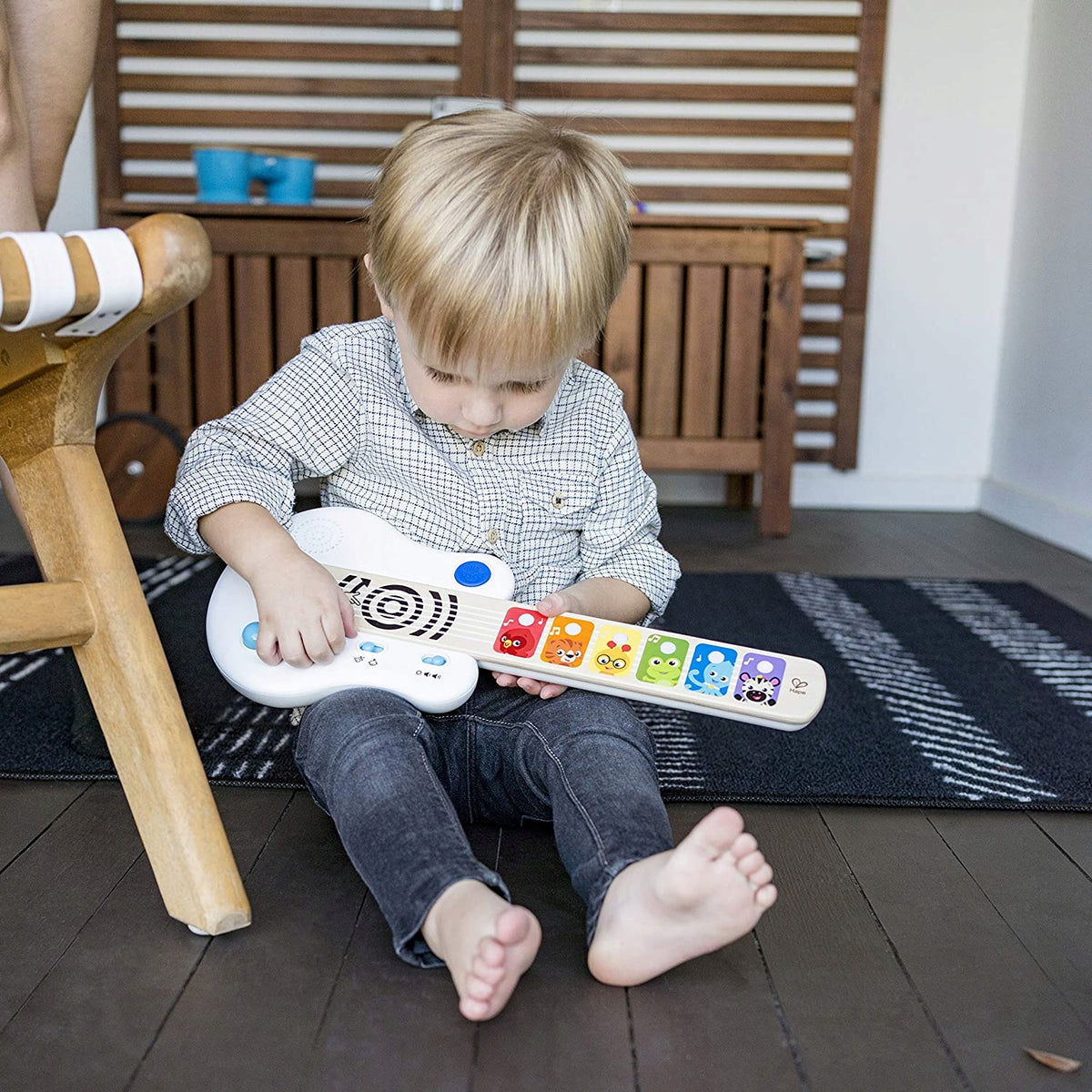 BABY EINSTEIN Hape Magic Touch érintős elektromos gitár 41,6 cm – 5. termékfotó