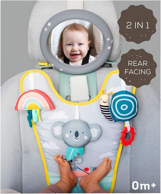TAF TOYS koala tükör autós aktivitásközpont