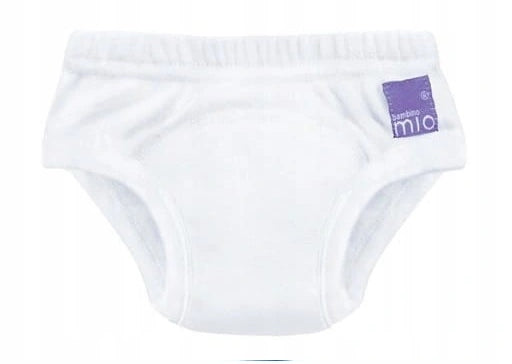 BAMBINO MIO bílé tréninkové kalhotky 2–3 roky
