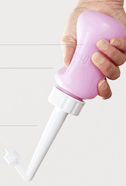 FRIDA MomPeri postnatal care bottlecolour white and pinkcapacity 295 mlmaterials polypropylene, siliconefree