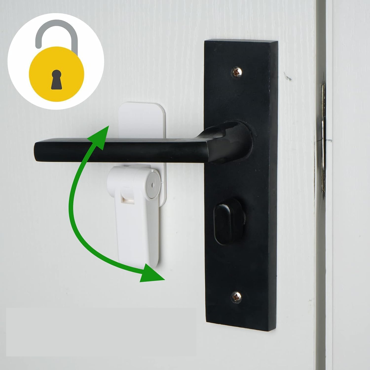 KOSHIFUdoor handle protectioncolour whiteABS materialfree of harmful substancesnew conditionNo original