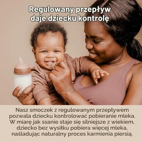 Suavinex Zero Zero antikoliková láhev 270 ml 3m+ střední průtok (M)