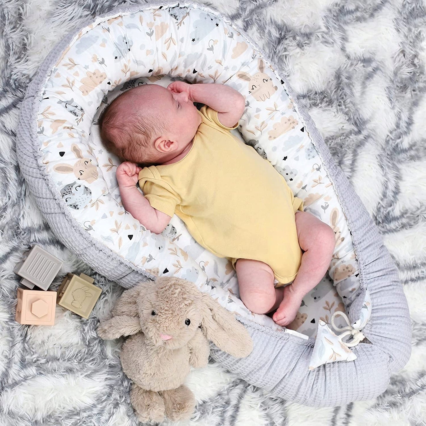TOTSY BABY baby nest cocoon 90 x 50