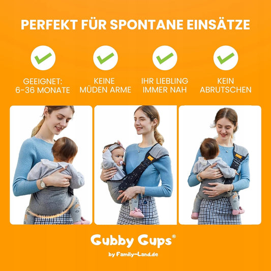 GUBBY GUPS nosič PAS šátek do 15kg