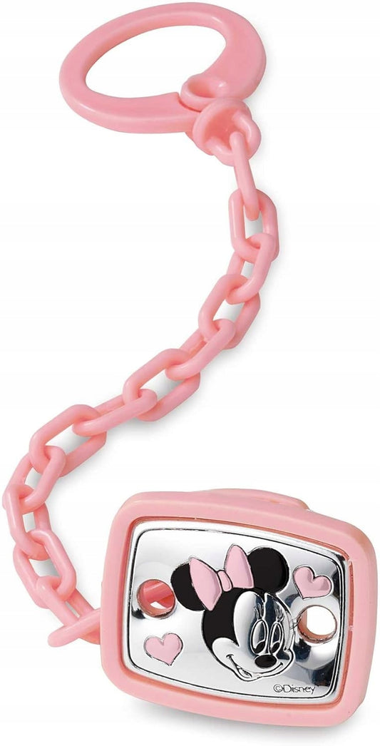 VALENTI Disney Minnie pacifier case + chain