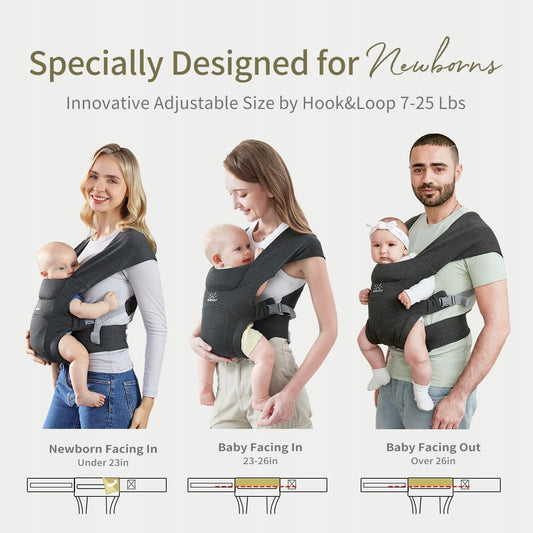 MOMTORY ergonomické nosiče 3 - 12kg