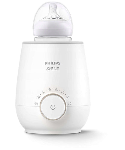 PHILIPS AVENT SCF358/00 podgrzewacz do butelek, biały, inteligentna regulacja temperatury, szybkie podgrzewanie