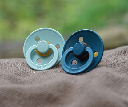 BIBS COLOUR uklidňující dudlíky 2pack kaučuk 6m+