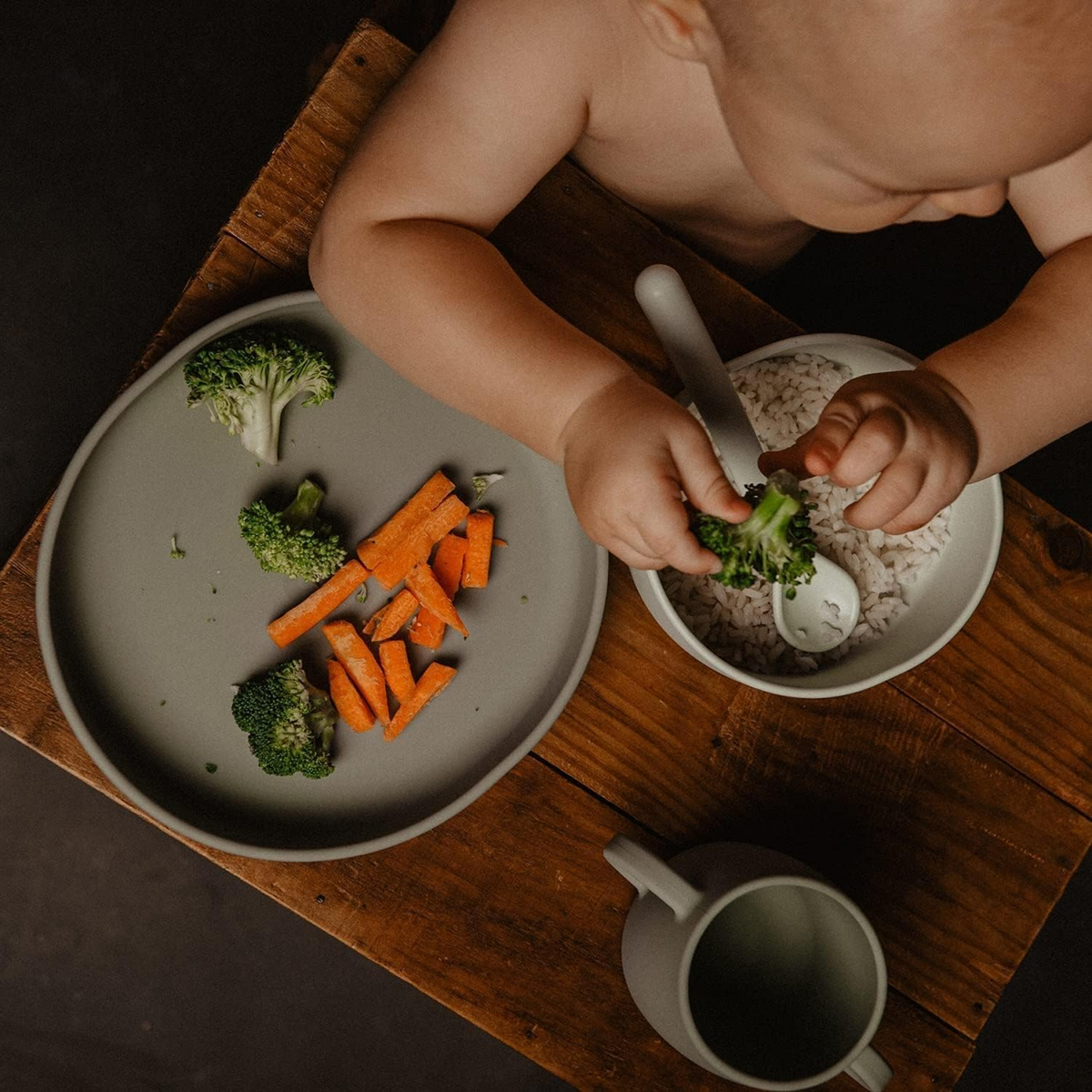 SUAVINEX Selection silicone tableware set
