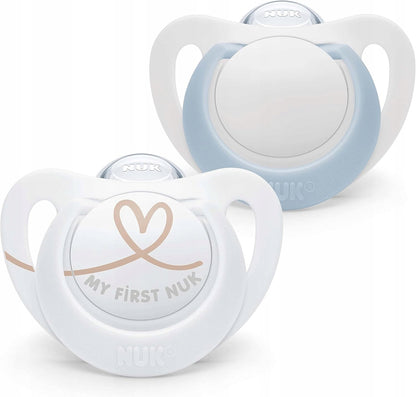 NUK STAR uklidňující dudlík x2 0-6 měsíců