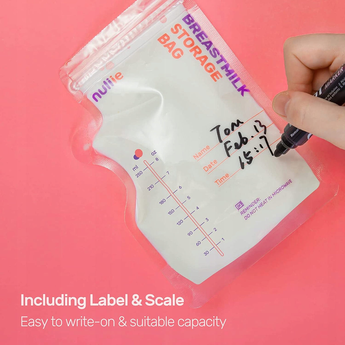 NULIIE Breast Milk Storage Bags x50