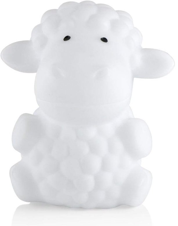 MINILAND Night Sheep noční lampička LED 5 barev 12,5 cm