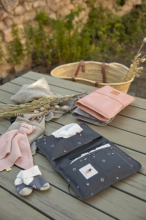 LASSIG organiser for nappies and wipes, changing table