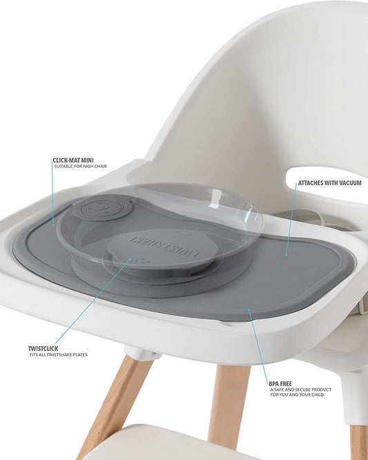 TWISTSHAKE mata CLICK MAT MINI z talerzykiem 6msc+ – zdjęcie produktu 2