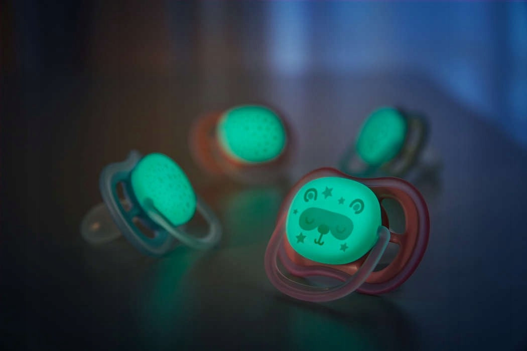 PHILIPS AVENT Ultra Air Night dudlíky x 2 0-6 měsíců