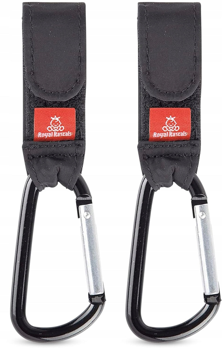 ROYAL RASCALShandles for attaching the bag to the frame of the pramcolour black and redwidth 5 cm, length 14