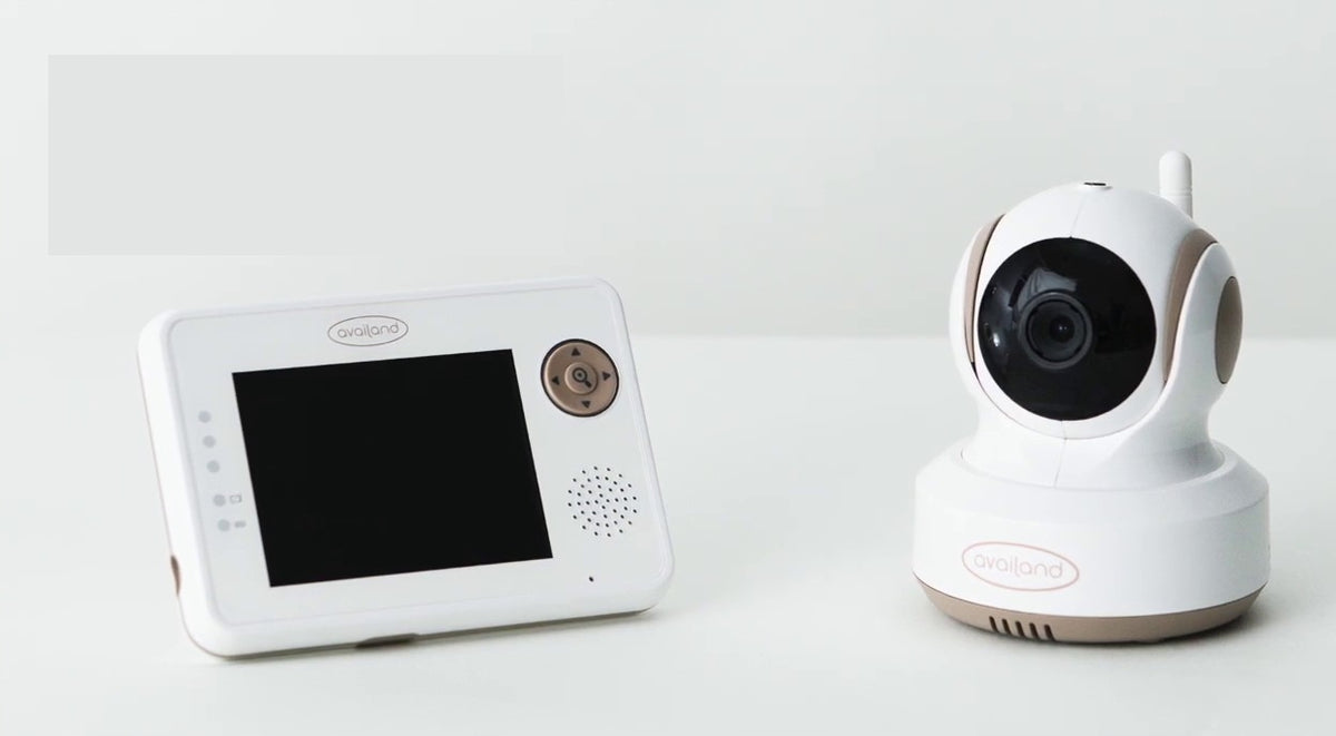 AVAILAND FollowBaby 3.5" remote-controlled digital baby monitor