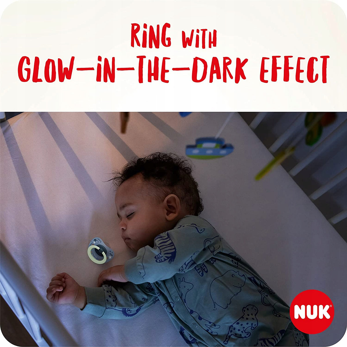 NUK SIGNATURE NIGHT uklidňující dudlík x2 6-18 měsíců