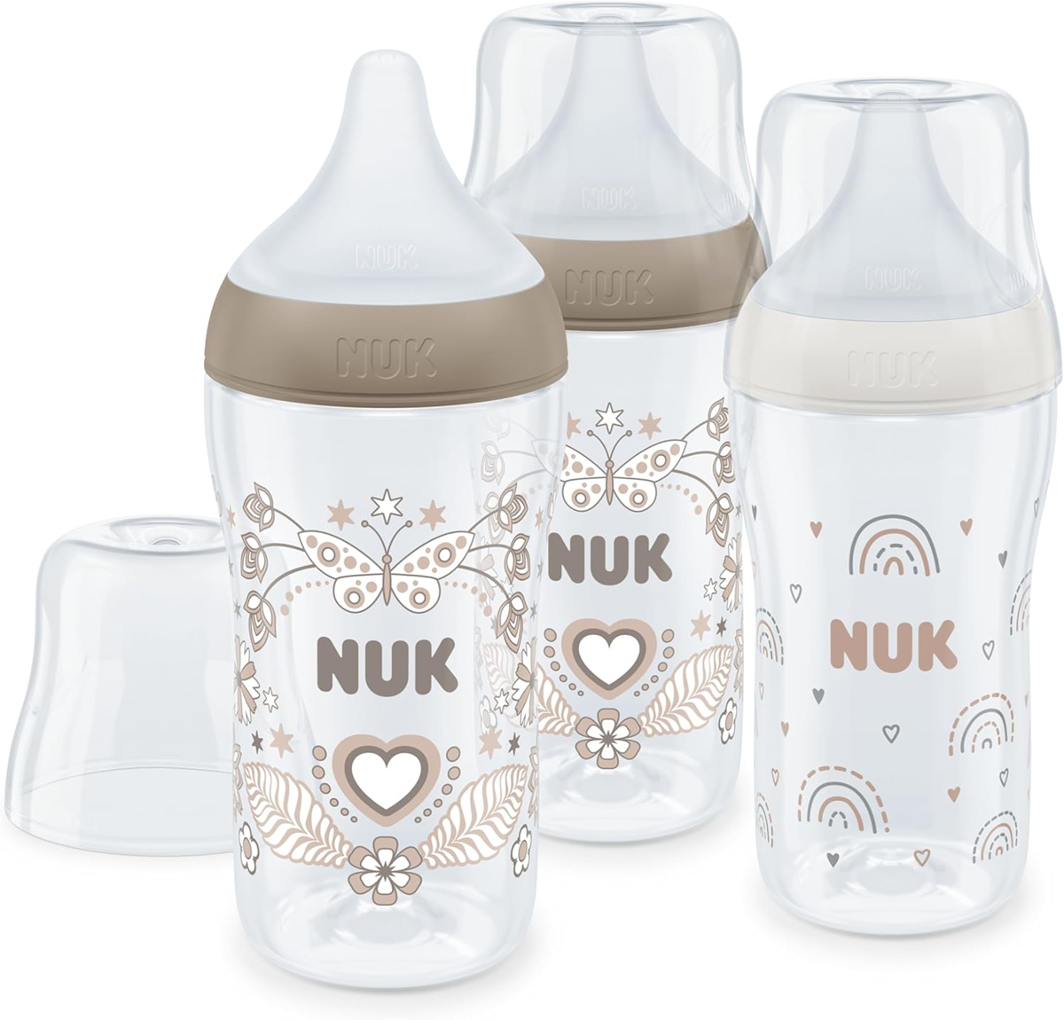 NUK Perfect Match startovací sada lahví 260ml x3