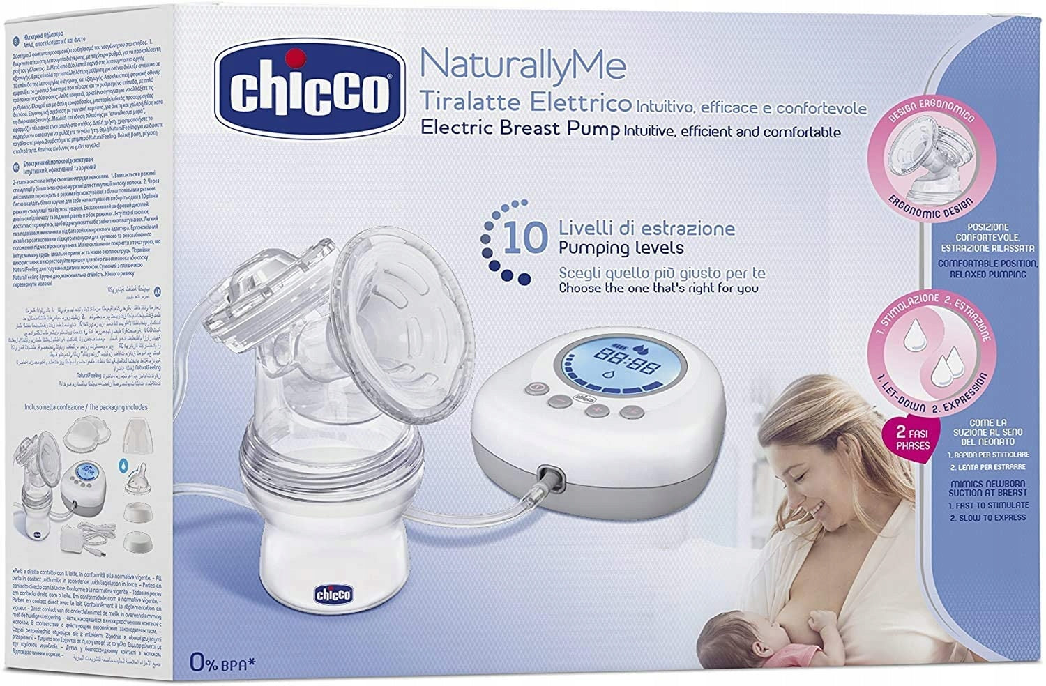 CHICCO NaturallyMe electric breast pump