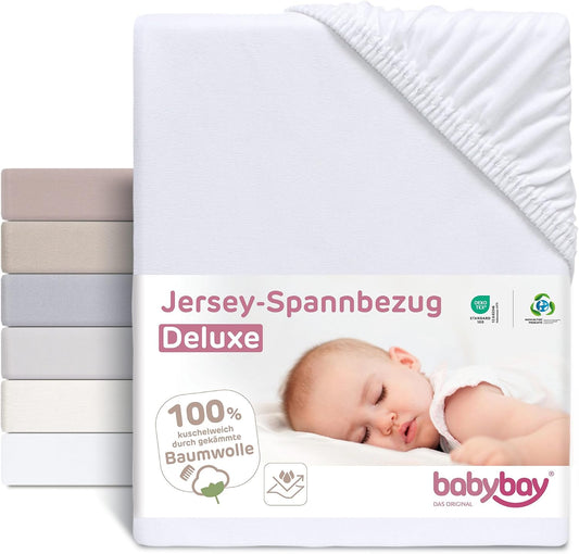 BABYBAY fitted sheet with membrane for Maxi, Midi, Boxspring, Comfort and Comfort Plus models
