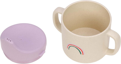 LASSIG Sippy Cup Happy Rascals Heart hrnek s pítkem 150 ml 6 m+