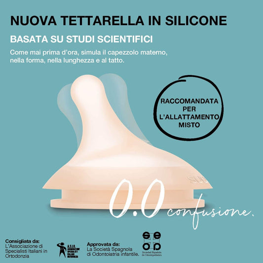 SUAVINEX Zero Zero bottle nipples x2 0m+