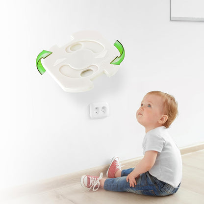 BIGtec child safety covers for electrical sockets, 10 pieces – product image 4