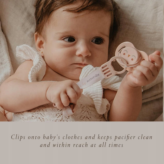 SUAVINEX Premium pacifier clip