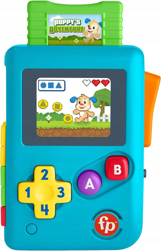 FISHER-PRICE Lil Gamer interaktivní retro konzole J.NĚMECKÝ